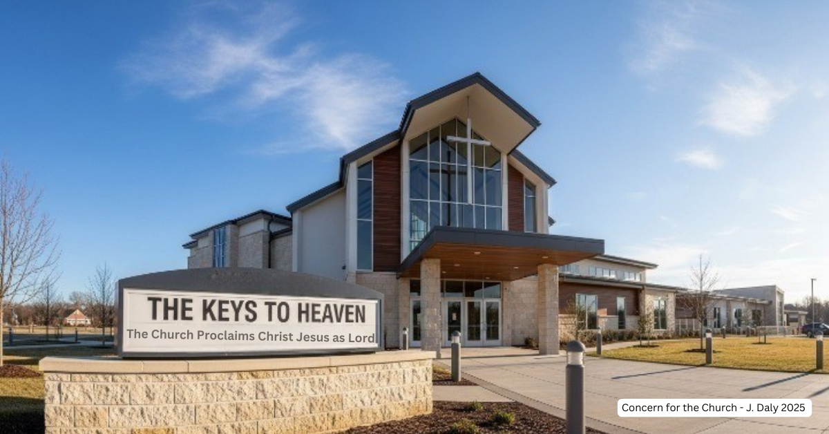A grand Church building frontage